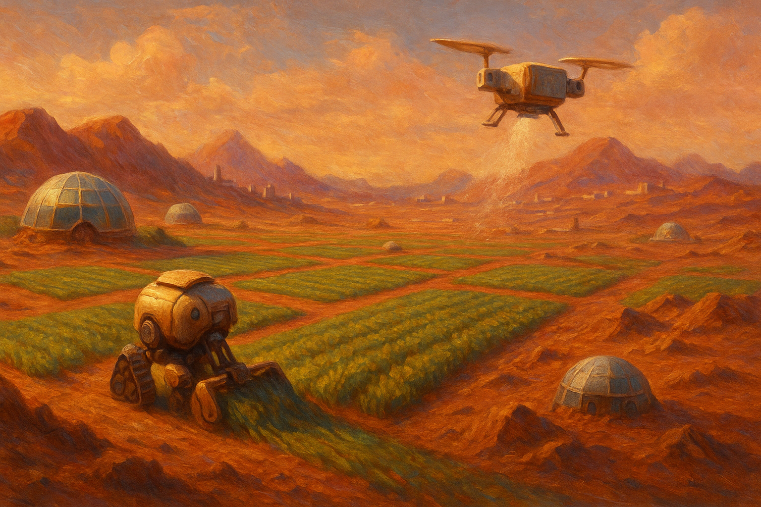 Mars Farm Main Visual
